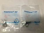 2-AMPHENOL 031-236 Rf/coaxial Connector Bnc Straight Bulkhead 50-OHMS. Fixed Price $10.85.
