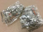 (1 Pc) Amphenol UG88E/U Cable Terminated, Male, Bnc Connector, Plug. Fixed Price $9.95.