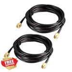 Uxcell Sma Male To 10FT RG174 Cable 2PCS. Fixed Price $31.99.