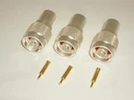 Aim 12452-001 3X Male Crimp-on Antenna Connector For RG-8 RG213 Coax Cable. Fixed Price $14.95.