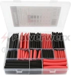 Powerwerx 198 Piece Assorted Heat Shrink Tubing Kit, Red & Black, 1" To 1/8". Fixed Price $28.20.