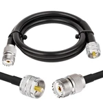 Cb Cable 3FT RG8X Coaxial Uhf SO239 Female To PL259 Jumper For. Fixed Price $15.12.