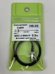 Comet HB-05 18" Conversion Cable Sma Bnc Female Connector. Fixed Price $14.00.