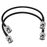 RG58 Bnc Cable 50 Ohm Jumper, 12 Inch Low Loss Male To. Fixed Price $14.99.