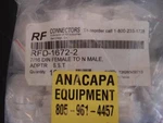Connectors RFD-1672-2 7/16 Din Female Adapter Lot Of 10 (1218). Fixed Price $156.75.