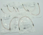 Lot (9) Crystek Rf Coax Cable Mmcx CCMX2-MM-RG316-12 New. Fixed Price $79.99.