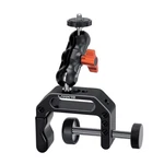 Lanxire Camera Clamp Mount With 1/4'' Screw Large, Red And Black. Fixed Price $23.41.