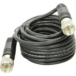 18' RG-58A/U Coaxial Cable With 95% Shielding And PL-259 Connectors. Fixed Price $19.99.