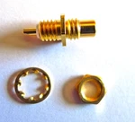 Lot Of Itt 050-045-0000-220 Conn Smc 12.4GHZ 50OHM Solder Pot St Pnl Mnt New. Fixed Price $10.00.