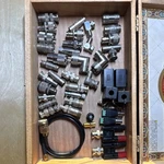 Amphenol Bnc, SO-239, PL-259 Gold Plated Connectors, Adapters & Cable Lot. Fixed Price $109.00.