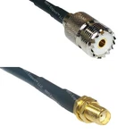 RG58 SO239 Uhf Female To Sma Coaxial Rf Cable Usa-ship Lot. Fixed Price $44.99.