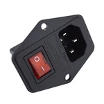 Urbest Inlet Module Plug 5A Fuse Switch Male Power Socket 10A 250V 3 Pin.... Fixed Price $15.17.
