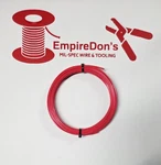 18 Awg Red Mil-spec Wire, M16878/4 (ptfe) Stranded Silver Plated Copper 25 Ft. Fixed Price $15.14.