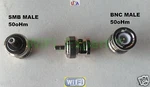 Bnc Male Plug Smb 50OHM Straight Adapter Rf Connector Converter Usa. Fixed Price $8.84.