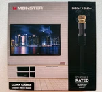 Monster RG-6 Coaxial Cable 50FT In-wall Rated Duraflex Brand New. Fixed Price $20.49.