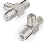 Wlaniot Splitter 3 Way F-type Female 2 Coaxial Connector Adapte. Fixed Price $9.59.