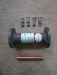 Dielectric 1 5/8" Eia Flange 6" Long Pressurized Line Section With 4 Bolts. Fixed Price $195.00.
