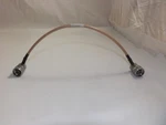 Nortel NTQA3111 / A0735097 Cable Pa Out To Dup Dual N-male RG142, Used. Fixed Price $11.00.