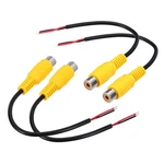 Uxcell 6 Inch Yellow Rca Female Plug Jack Connector Adapter Bare. Fixed Price $13.01.