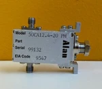 Alan 50CA12.4-20PM 8 Ghz, 0-20 Db, Sma, Panel Mount, Attenuator. Tested!. Fixed Price $43.99.