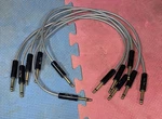 Vintage PL-55 PL55 Batten Jumpers 6 Cables Roughly 22-23 Belden. Fixed Price $149.00.