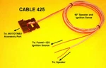 Cable 425 Speaker Ignition Sense Plug Motorola Mototrbo XPR4300 XPR4350 XPR4500. Fixed Price $19.99.