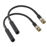 Wjstn 8-IN Bnc To 1/4" (6.35MM) Mono Ts Female Adapter 50-OHM RG316.... Fixed Price $16.12.