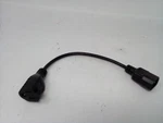 C2G Cables Go 1' IEC320C14/NEMA 5-15R Male/female Monitor Power Adapter. Fixed Price $10.50.
