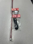 Transel Single Ft Red Black Caps Cb Radio Antenna Kit W/mount Coax T821-3R. Fixed Price $32.99.
