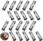 Tjmd Bnc - 50 Pcs Barrel Connectors, Female. Fixed Price $14.19.