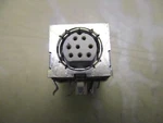 Lot Of 43 Pan International 8-PIN Mini Din Female Pcb Mount Connectors 4*C-26. Fixed Price $50.00.