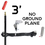 Firestik FG3648-B 3' Black No Ground Plane Cb Antenna Mirror Mount. Fixed Price $148.99.