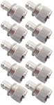 10 Lot Workman 40-2620 Bnc Female Jack To Uhf PL-259 Plug Coaxial Adapters. Fixed Price $57.95.