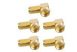 Vce 5-PACK 90 Degree Coaxial Connector, Right Angle F-type RG6 Female... Fixed Price $9.95.