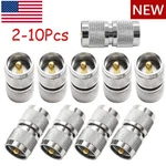 2/6/10PCS Uhf PL259 Male Connector Rf Coaxial Adapter Low Loss New. Fixed Price $8.59.