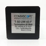 Commscope 50W 0-6000 Mhz Termination Load T-50-UW-43-F. Fixed Price $150.00.