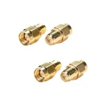 4PACK Sma Adapter Rp Female Jack Connector For Coax Cable W. Fixed Price $14.00.