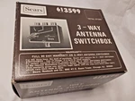 Vintage Sears 613599 Three Way Cb Antenna Switch Box Nos & Minty!. Fixed Price $59.95.