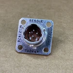 Vtg Nos Bendix MS27476 YBD44P 058362 U.s Military Male 4-PIN Connector. Fixed Price $8.00.