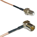 RG316 Female To Dvb Pal Angle Rf Cable Rapid-ship Lot. Fixed Price $24.99.