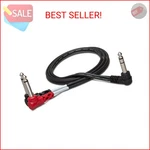 Hosa STP-201RR Insert Cable, Right-angle 1/4 Inch Trs To Dual. Fixed Price $20.87.