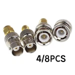 4/8PCS Bnc Sma Type Female Rf Connector Adapter Test Converter Kit Usa. Fixed Price $15.80.