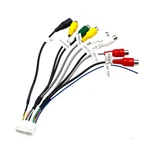 20 Pin Car Radio Rca Audio Replacement Harness With 8 Female Connector Video. Fixed Price $11.47.