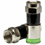 Vericom PV1666 RG6 Coaxial Cable Compression F-connectors 10 Pcs. Fixed Price $7.49.