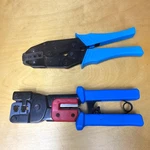 Industries Hand Crimp Tool Rfa 4005-020 & Ratchet Telemaster. Fixed Price $70.00.