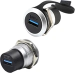 Penglin 2PACK Usb 3.0 Panel Mount Coupler, Pass Through Connector, Female. Fixed Price $21.08.