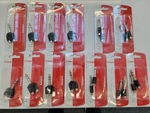 Hosa X8 GPR-484 Rca To 1/4" Trs (stereo) X5 GPR-101 Ts (mono). Fixed Price $50.00.