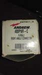 Andrew 400PNR-C. Male Right Angle Connector. Fixed Price $20.05.