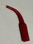 One (1) Pomona 4691 Test Adapter Banana Jack Connector Pin #22AWG Red Used. Fixed Price $5.25.