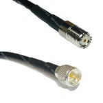 LMR195 Mini Uhf Female To Coaxial Rf Cable Usa-ship Lot. Fixed Price $18.83.